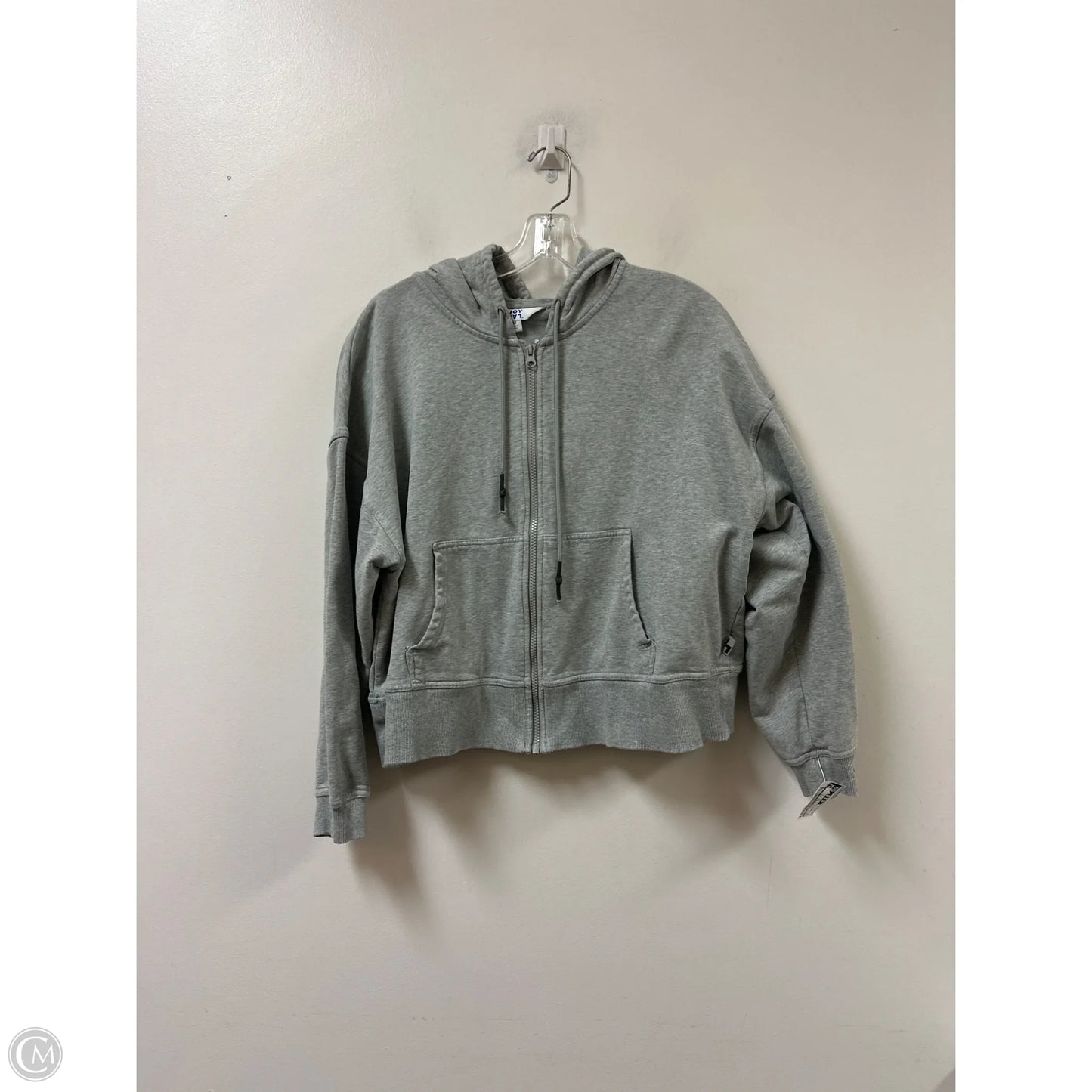 Athletic Jacket By Joy Lab In Grey, Size: M