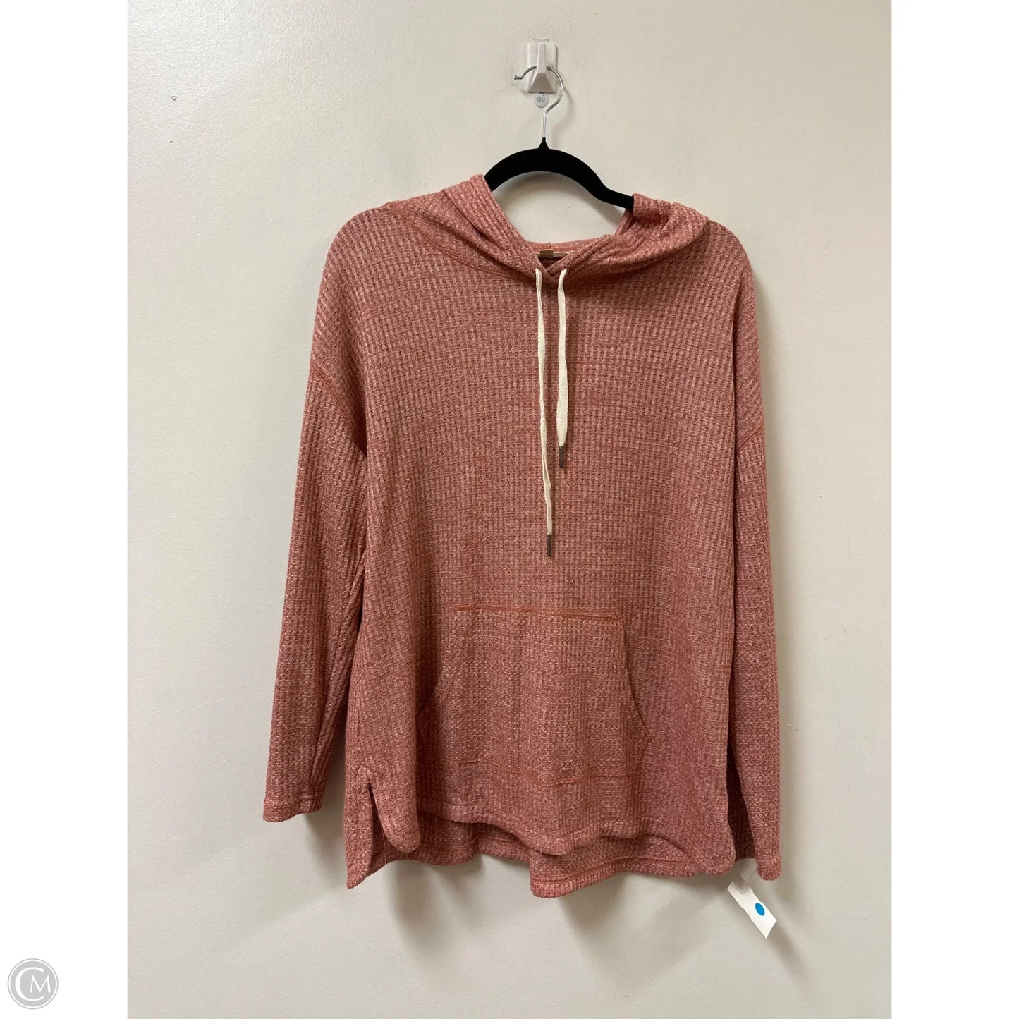 Sweatshirt Hoodie By Cyrus In Orange, Size: L