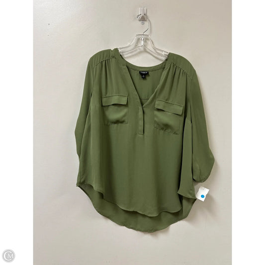 Top Long Sleeve By Torrid In Green, Size: L