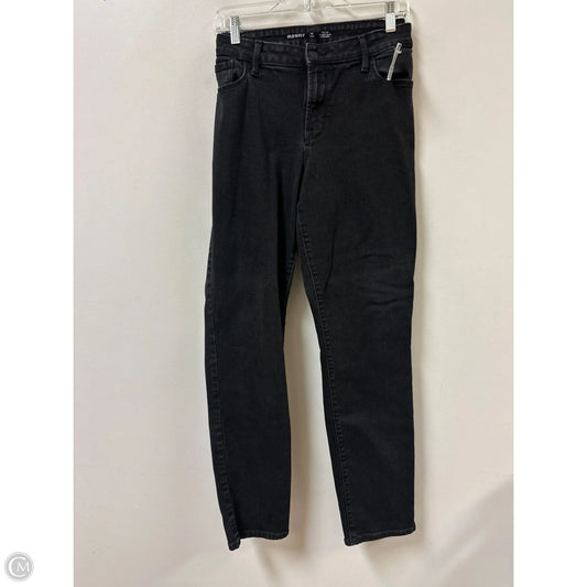Jeans Straight By Old Navy In Black, Size: 14