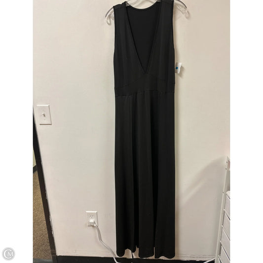 Dress Casual Maxi By Clothes Mentor In Black, Size: L