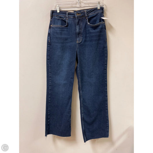 Jeans Straight By Pilcro In Blue Denim, Size: 10