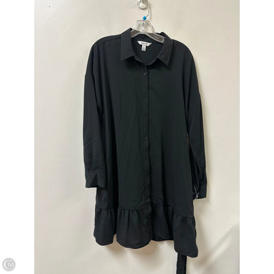 Dress Casual Midi By Nine West In Black, Size: L