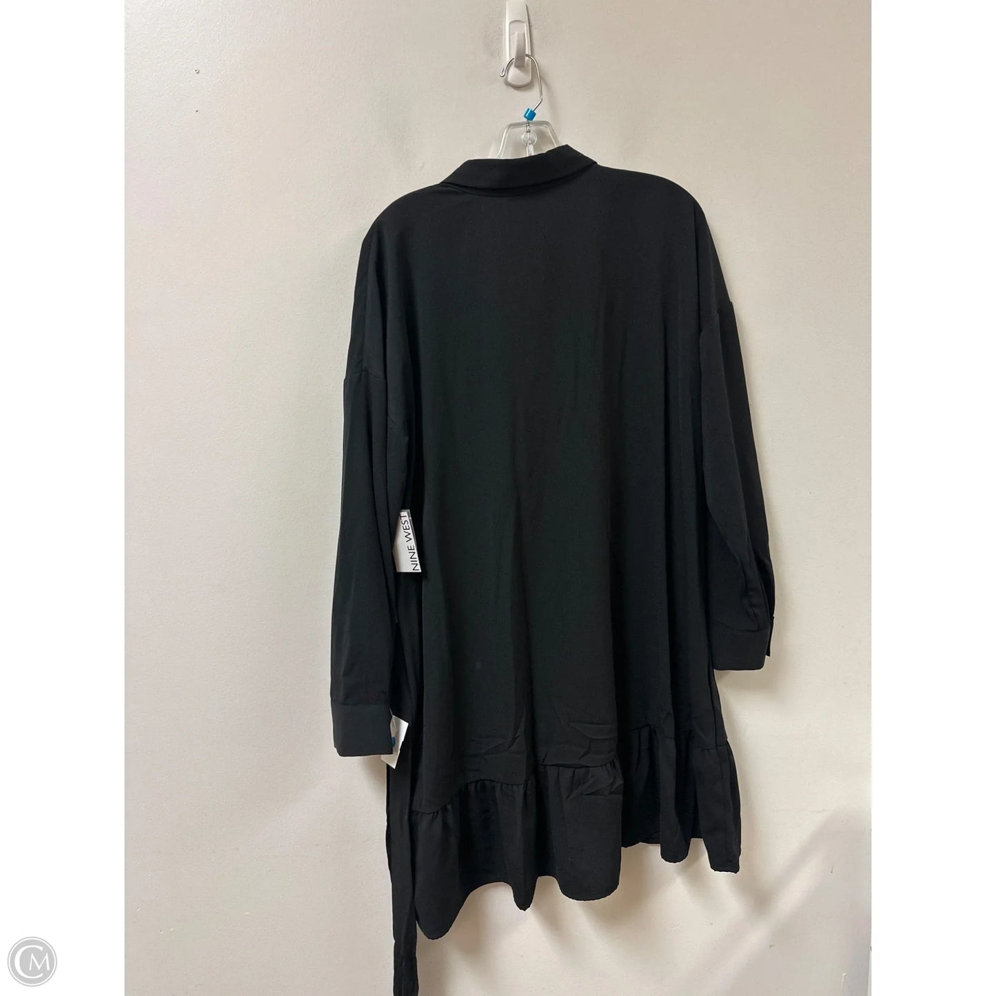 Dress Casual Midi By Nine West In Black, Size: L