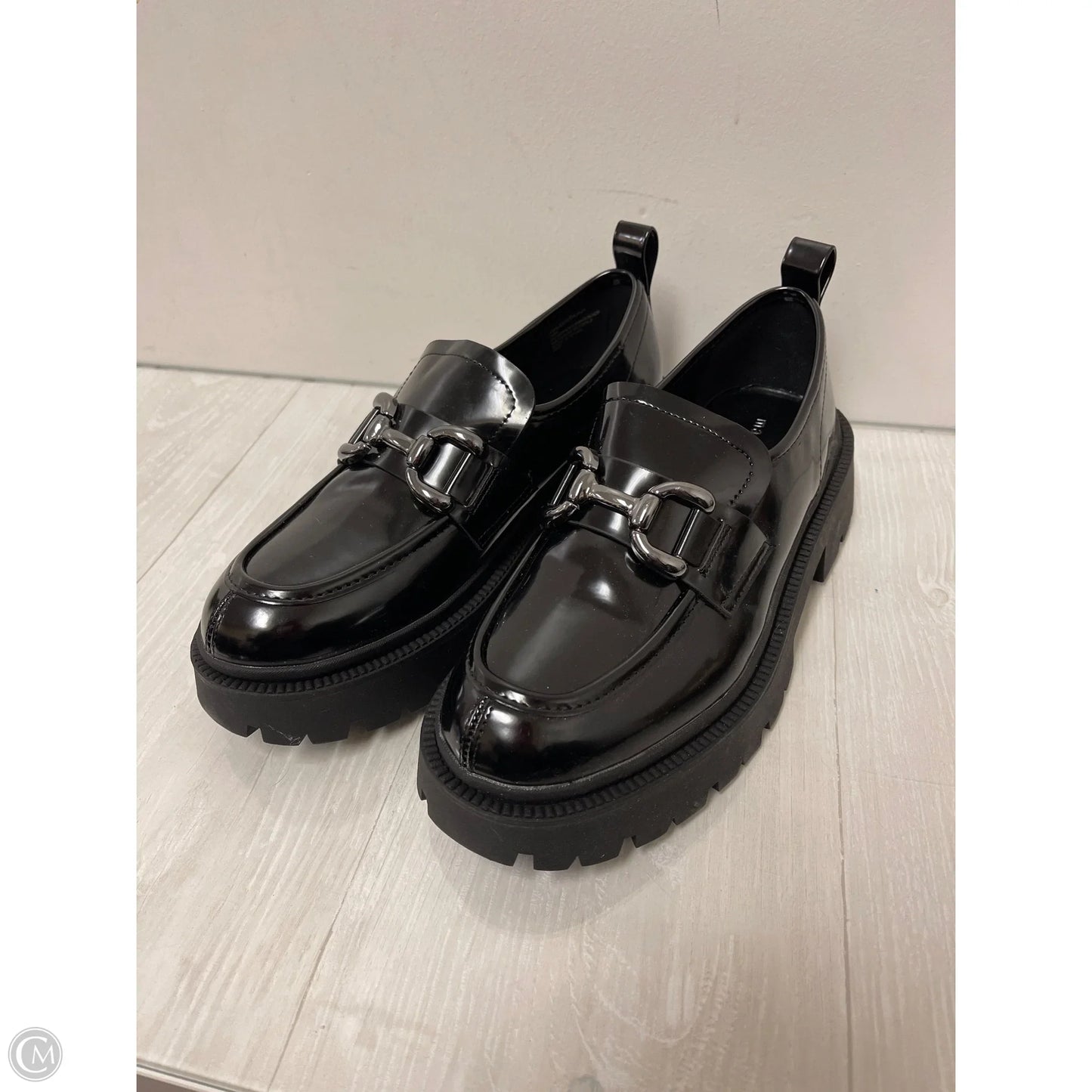 Shoes Heels Platform By Madden Girl In Black, Size: 10