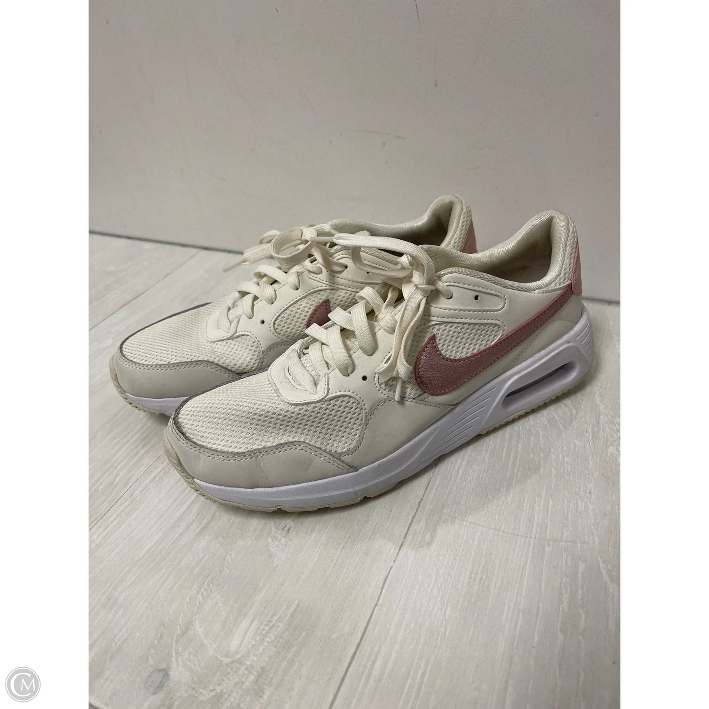Shoes Athletic By Nike In Cream, Size: 10