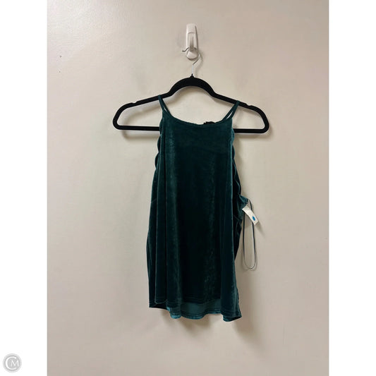 Top Sleeveless By Clothes Mentor In Teal, Size: L