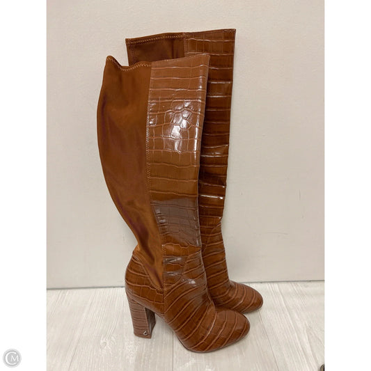Boots Knee Heels By Circus By Sam Edelman In Brown, Size: 7.5