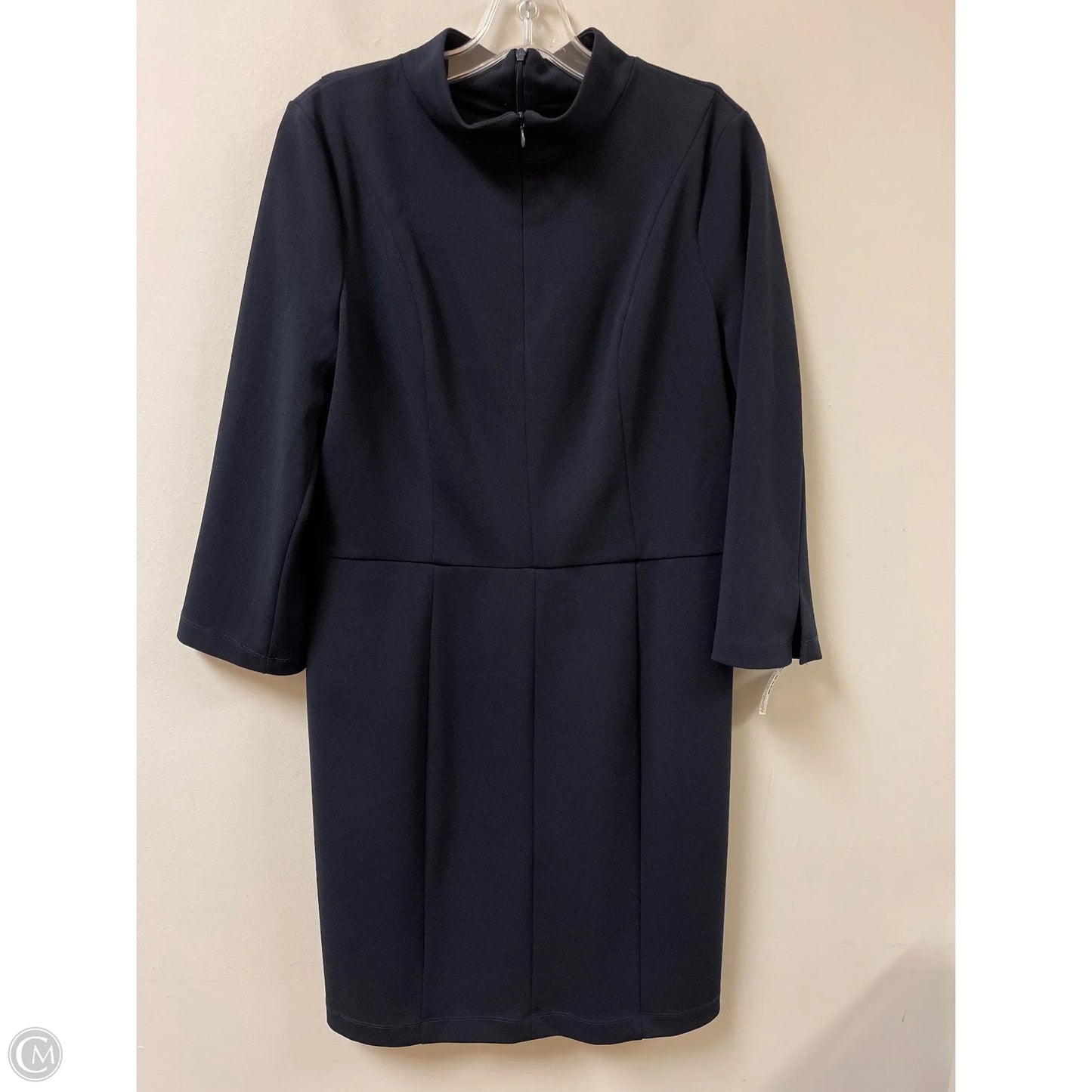 Dress Casual Midi By Donna Morgan In Black, Size: Lp