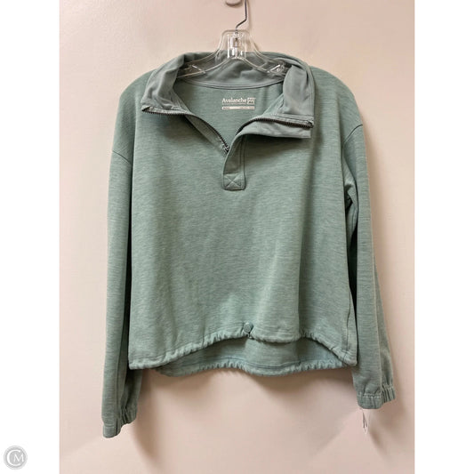 Athletic Jacket By Avalanche In Aqua, Size: M