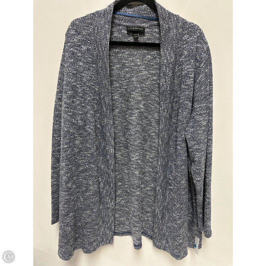 Sweater Cardigan By Lane Bryant In Blue, Size: 3x