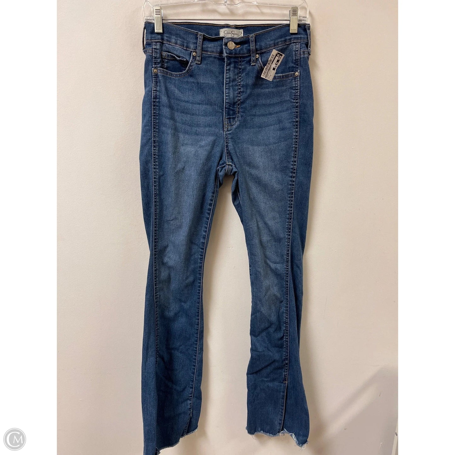 Jeans Flared By Jessica Simpson In Blue Denim, Size: 6