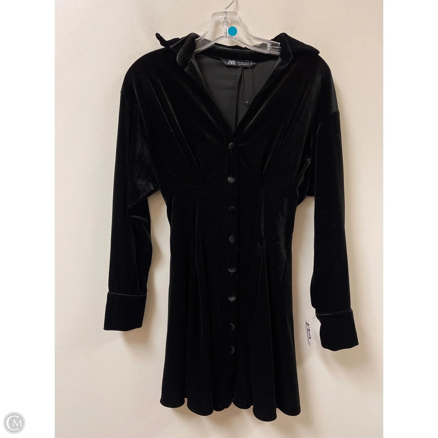 Dress Casual Short By Zara In Black, Size: S