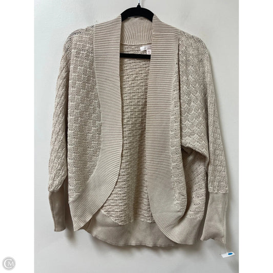 Cardigan By Lc Lauren Conrad In Cream, Size: Xs