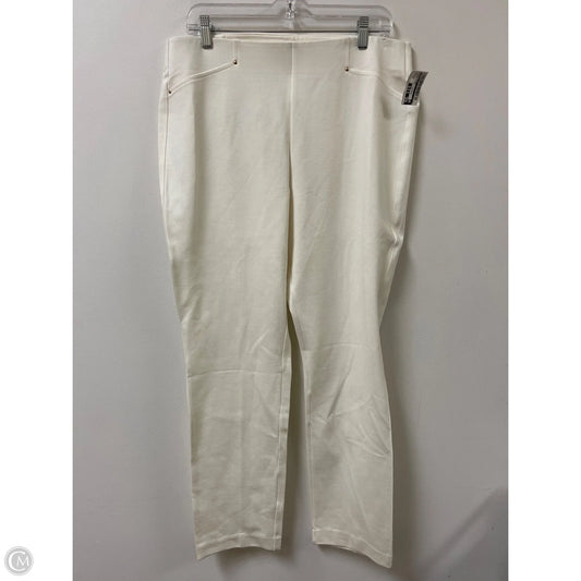 Pants Other By Rafaella In Cream, Size: 14