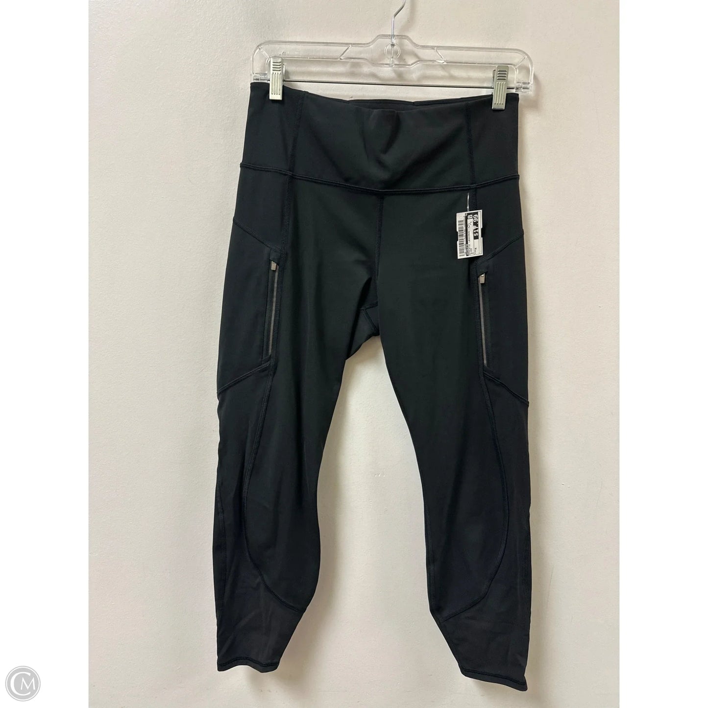 Athletic Leggings By Athleta In Black, Size: M