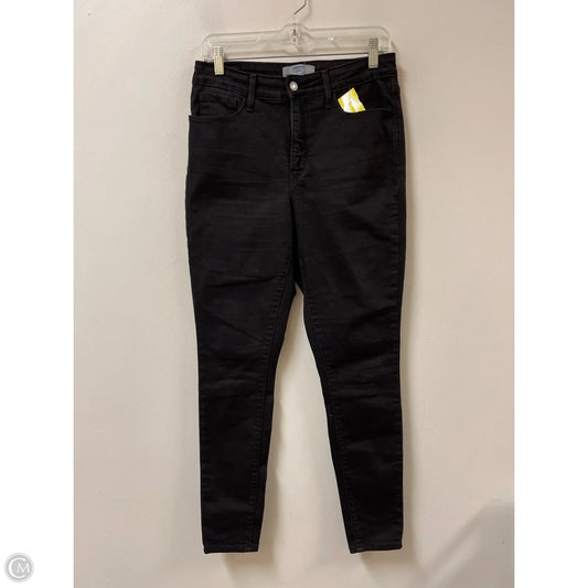Jeans Skinny By Levis In Black, Size: 10