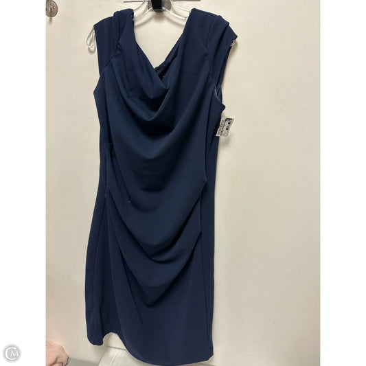 Dress Work By White House Black Market In Navy, Size: 18