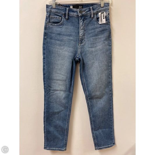 Jeans Straight By Kut In Blue Denim, Size: 2