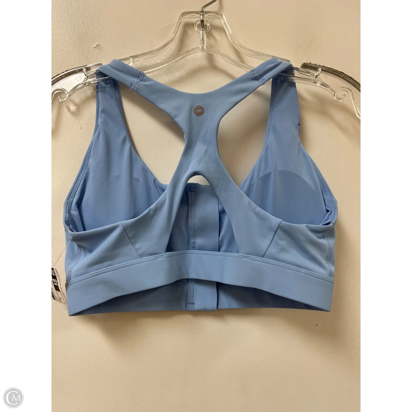 Athletic Bra By Clothes Mentor In Blue, Size: M