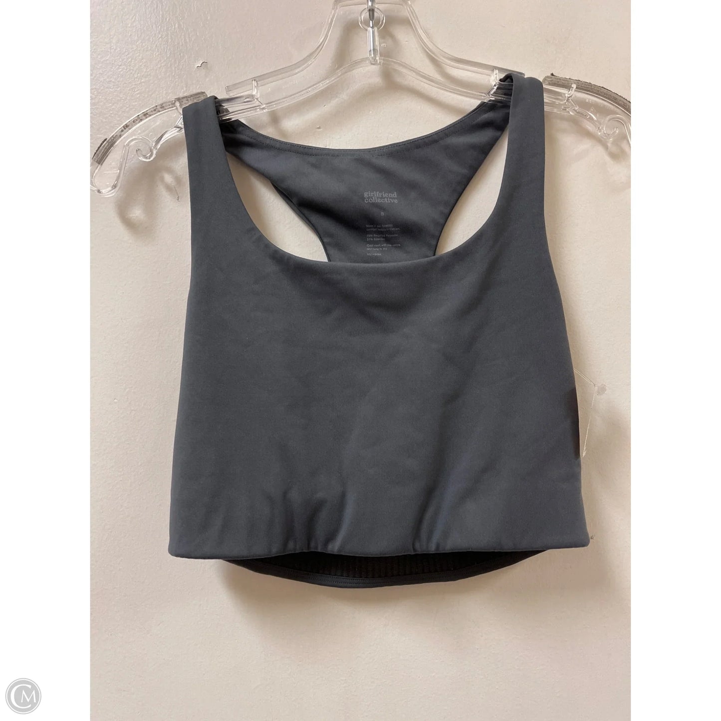 Athletic Bra By Girlfriend Collective In Grey, Size: S