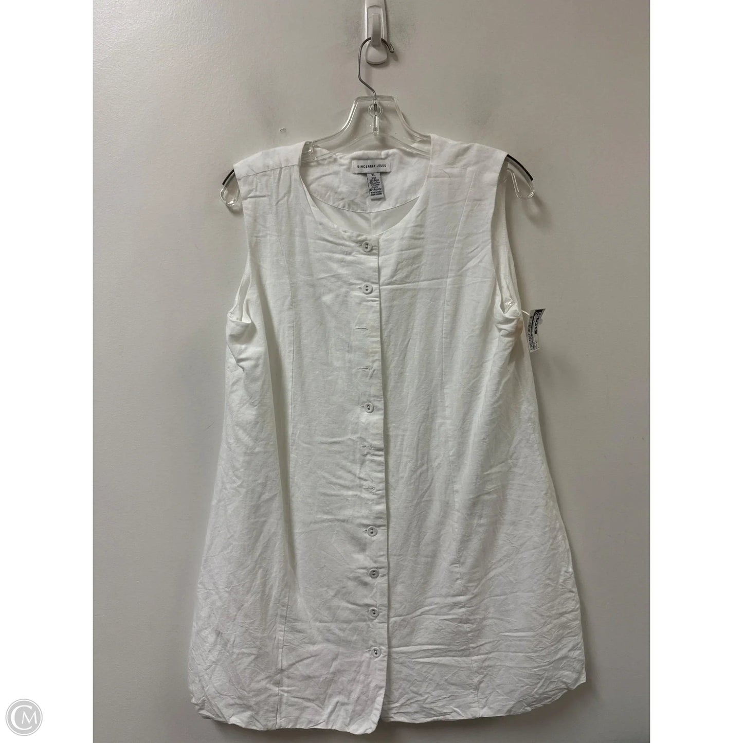 Dress Casual Midi By Sincerely Jules In White, Size: Xl