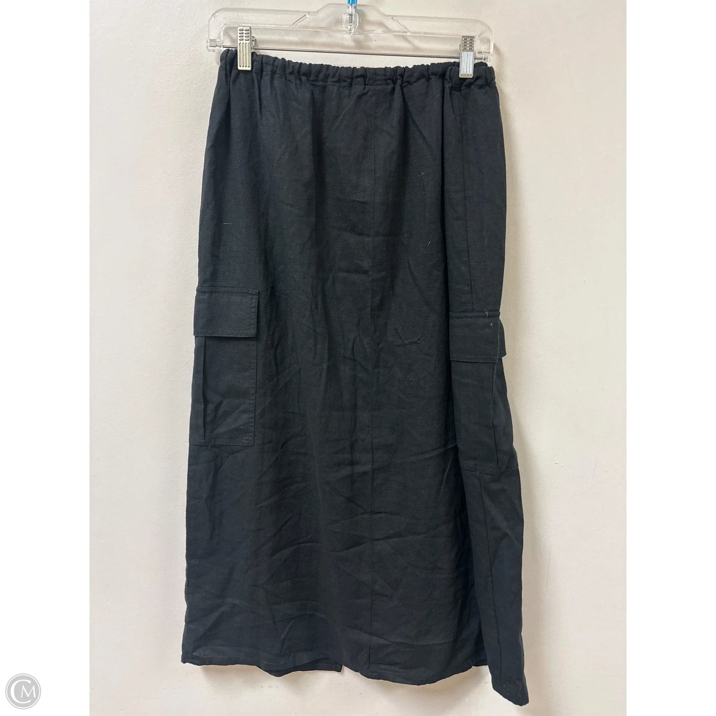 Skirt Maxi By Gap In Black, Size: 8