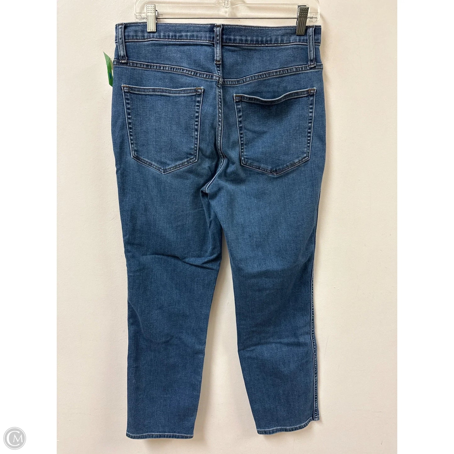Jeans Straight By J. Crew In Blue Denim, Size: 10