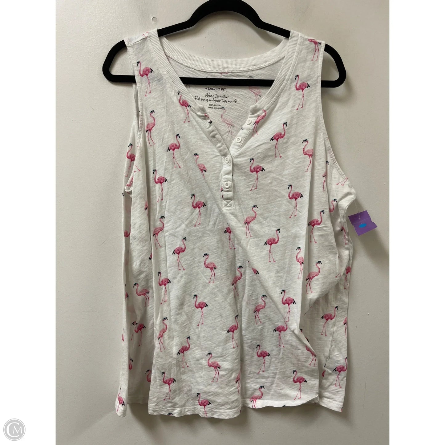 Top Sleeveless By Torrid In White, Size: 2x