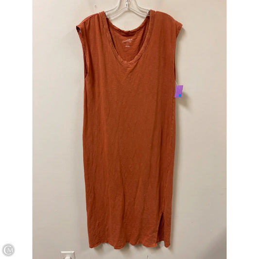 Dress Casual Maxi By Universal Thread In Orange, Size: M