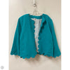 Blazer By Chicos In Teal, Size: 1x
