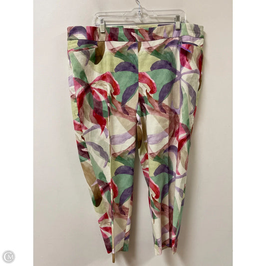 Pants Wide Leg By Chicos In Multi-colored, Size: 20