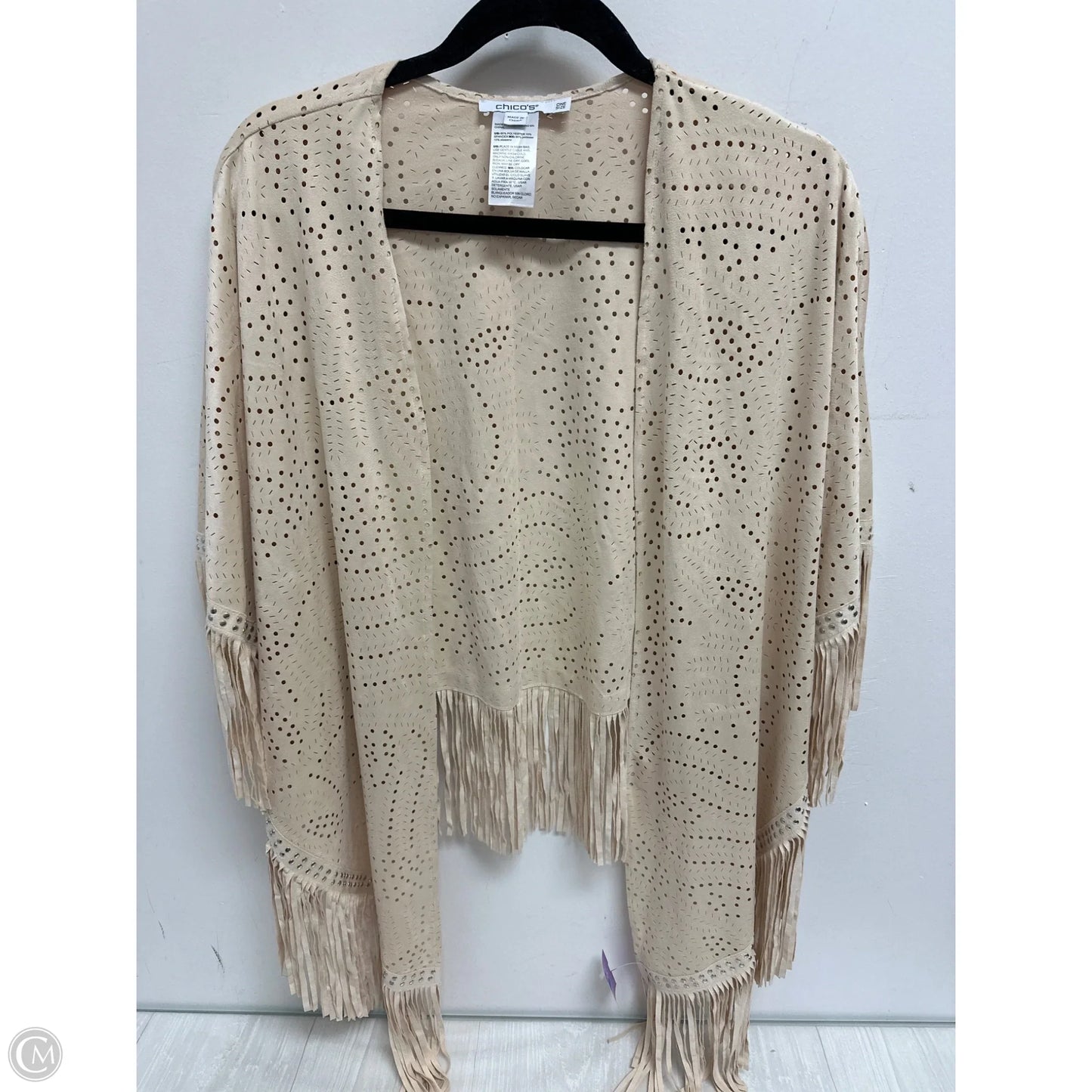 Shawl By Chicos In Tan, Size: Osfm