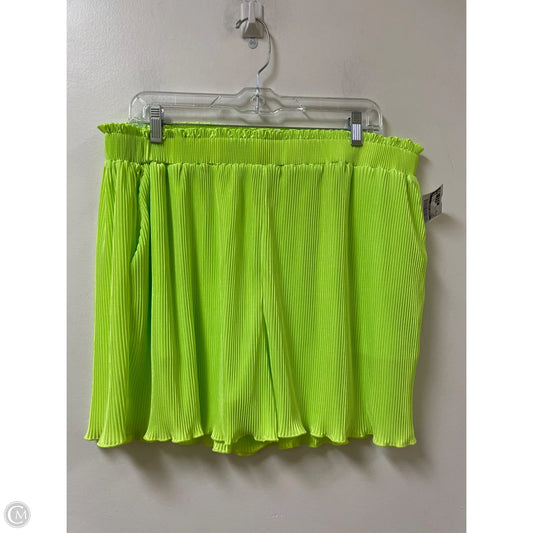 Shorts By Clothes Mentor In Green, Size: 2x