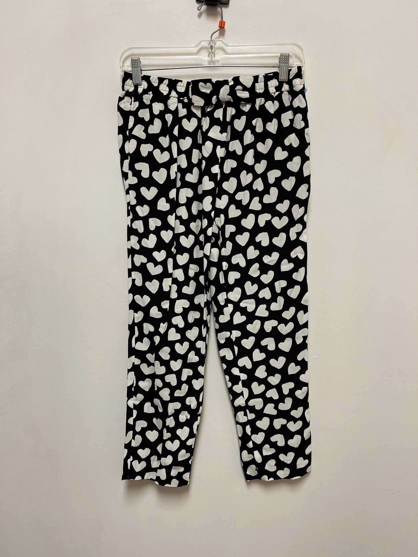 Pants Designer By Kate Spade In Black & White, Size: 4