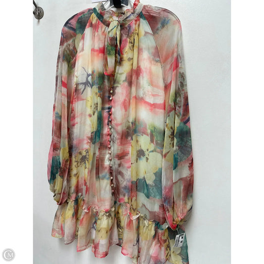 Dress Casual Short By Fashion Nova In Multi-colored, Size: L