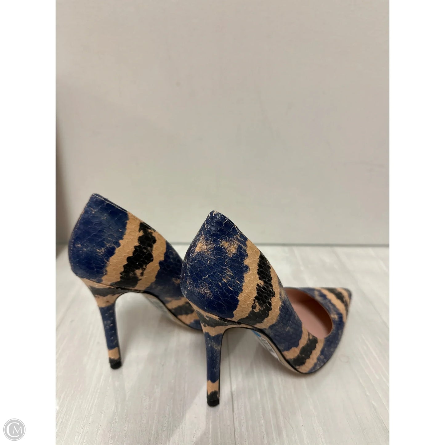 Shoes Designer By Kate Spade In Snakeskin Print, Size: 6.5