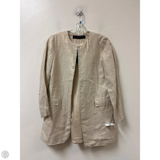 Blazer By Zara Basic In Cream, Size: M