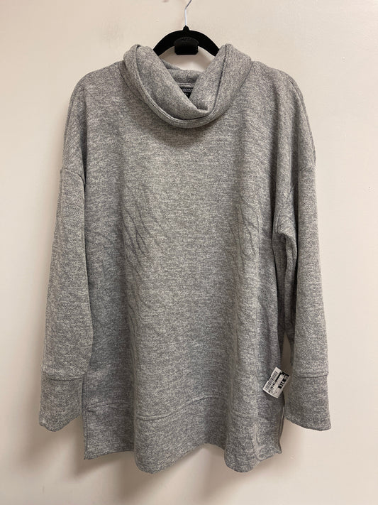 Sweater By Jones New York In Grey, Size: Xl