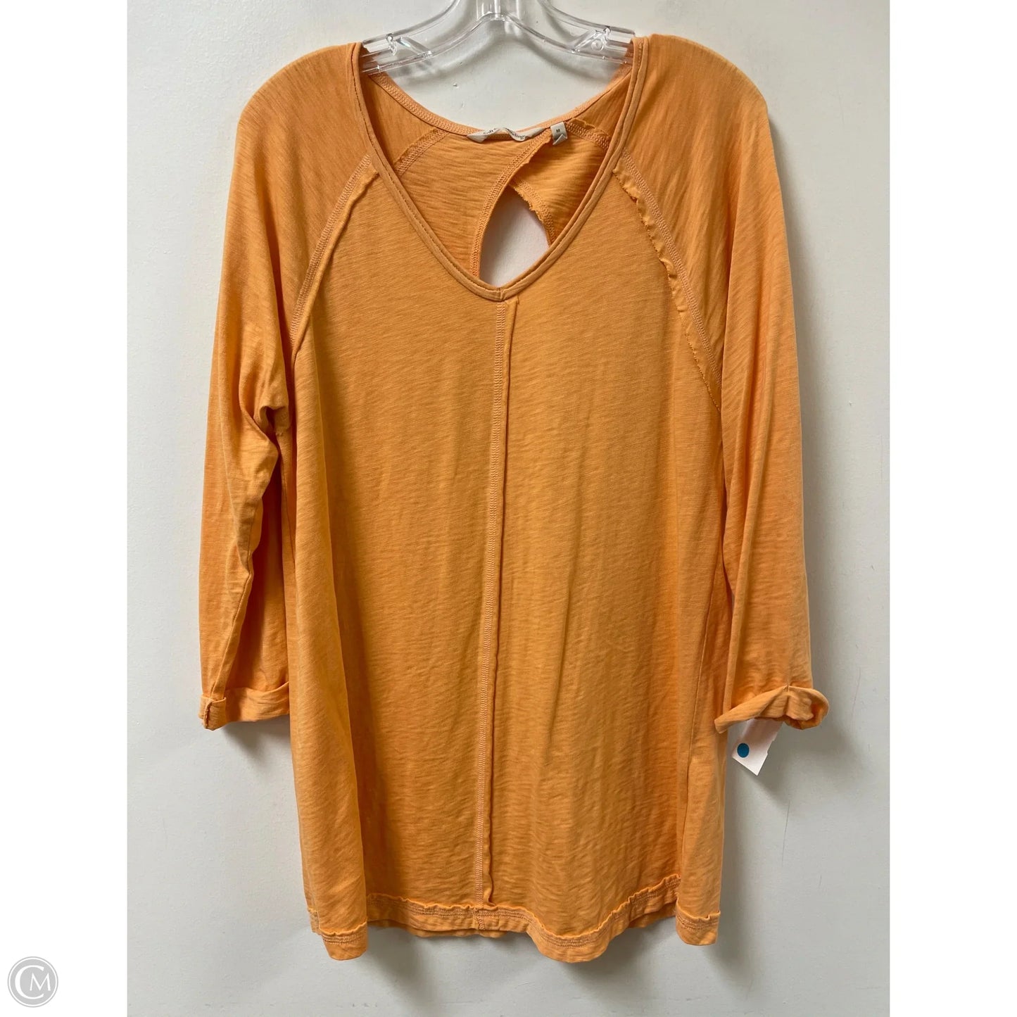 Tunic Long Sleeve By Soft Surroundings In Orange, Size: M