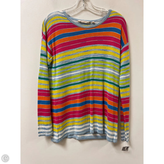 Top Long Sleeve By Soft Surroundings In Rainbow Print, Size: M