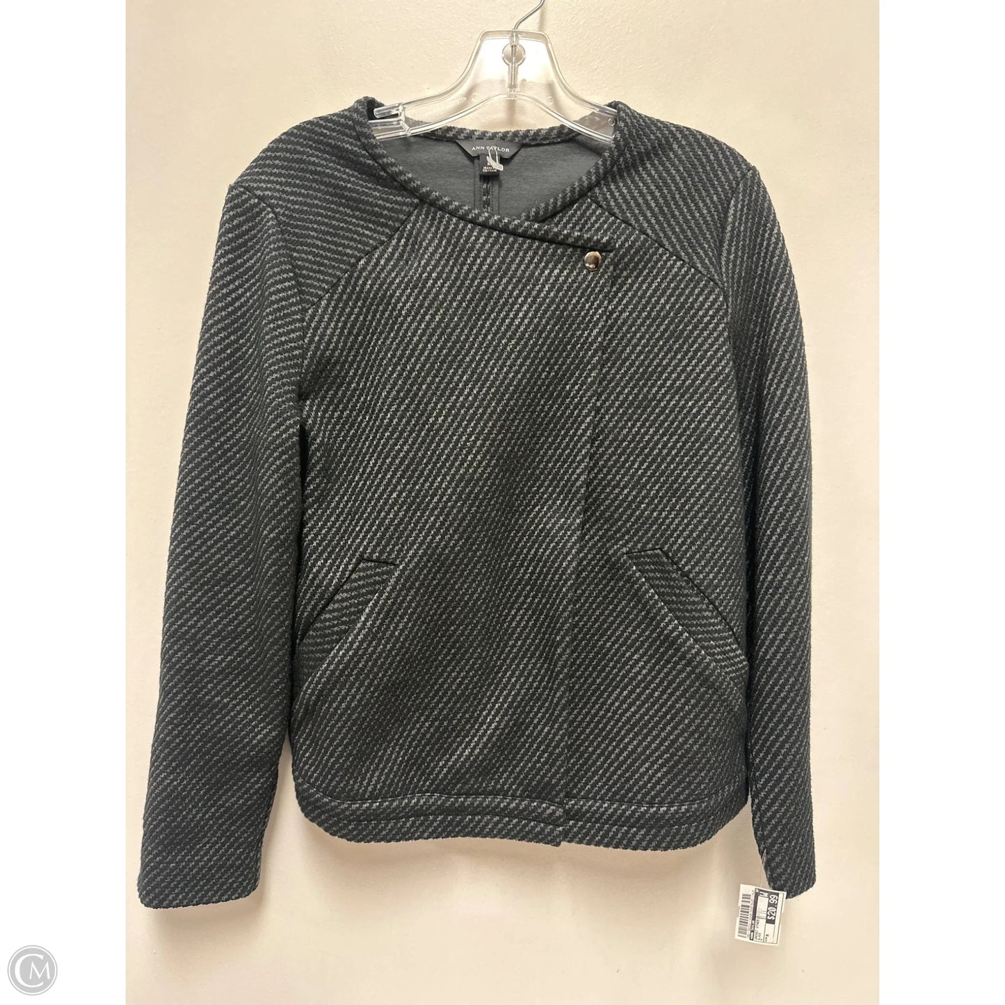 Jacket Other By Ann Taylor In Black, Size: M