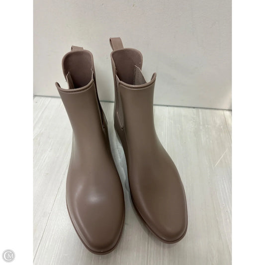 Boots Rain By A New Day In Tan, Size: 10