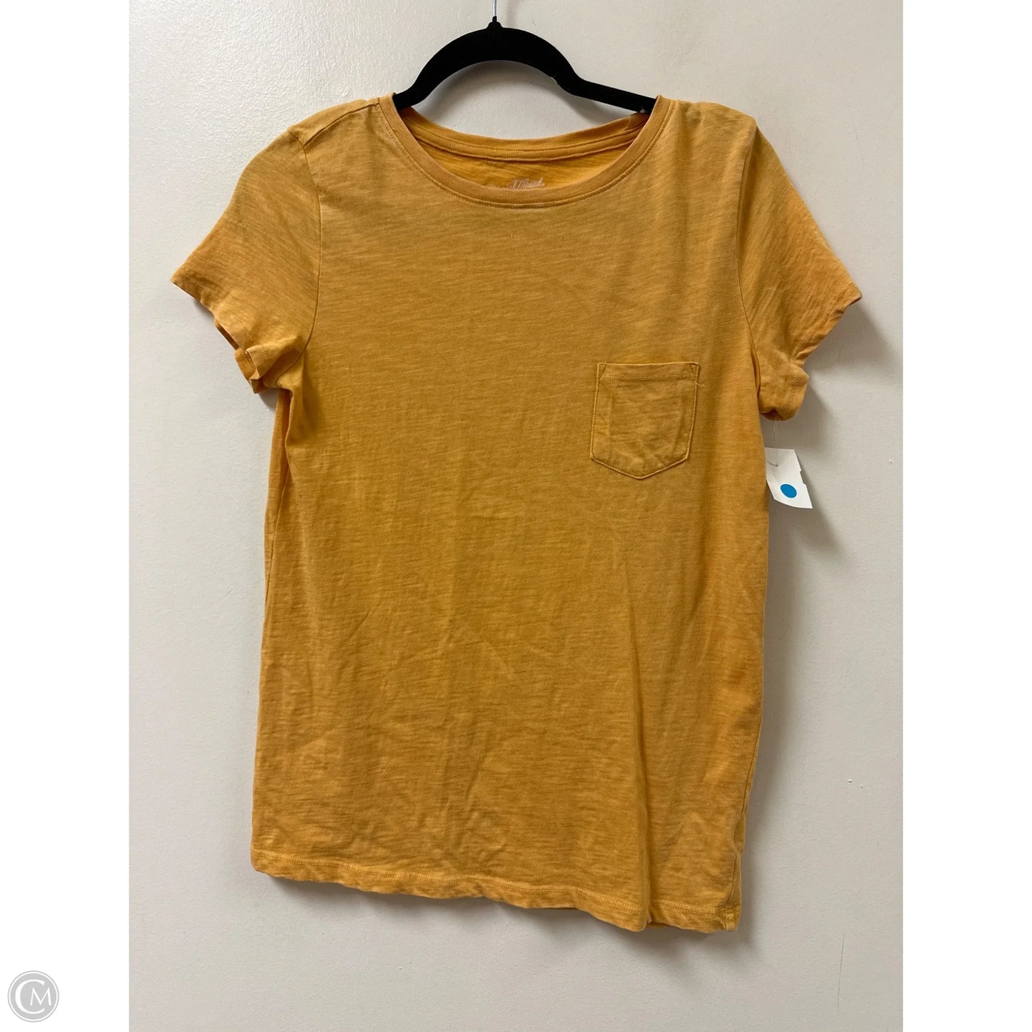 Top Short Sleeve By Universal Thread In Yellow, Size: Xs