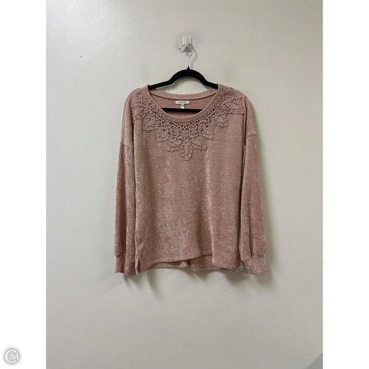 Sweater By Maurices In Pink, Size: S