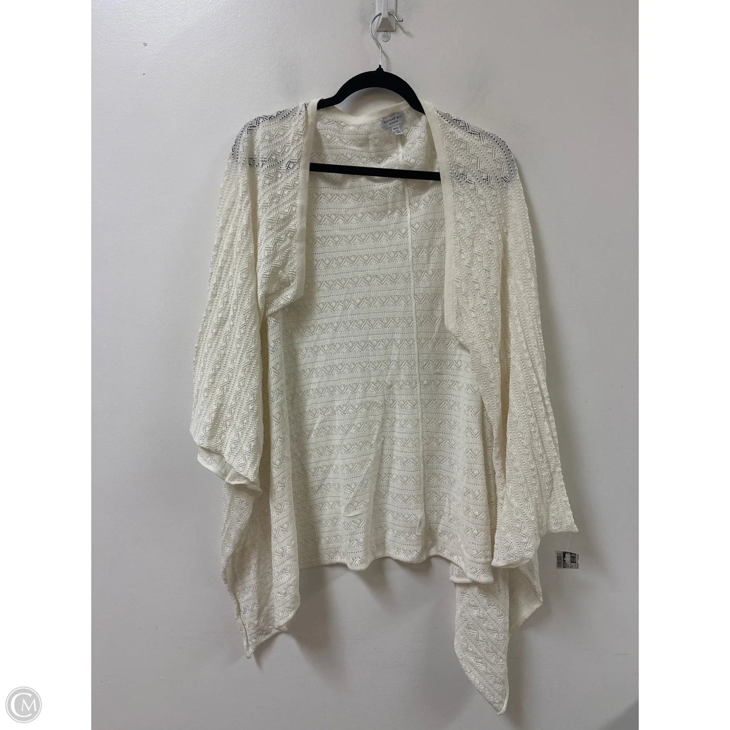 Cardigan By Current Air In Cream, Size: S