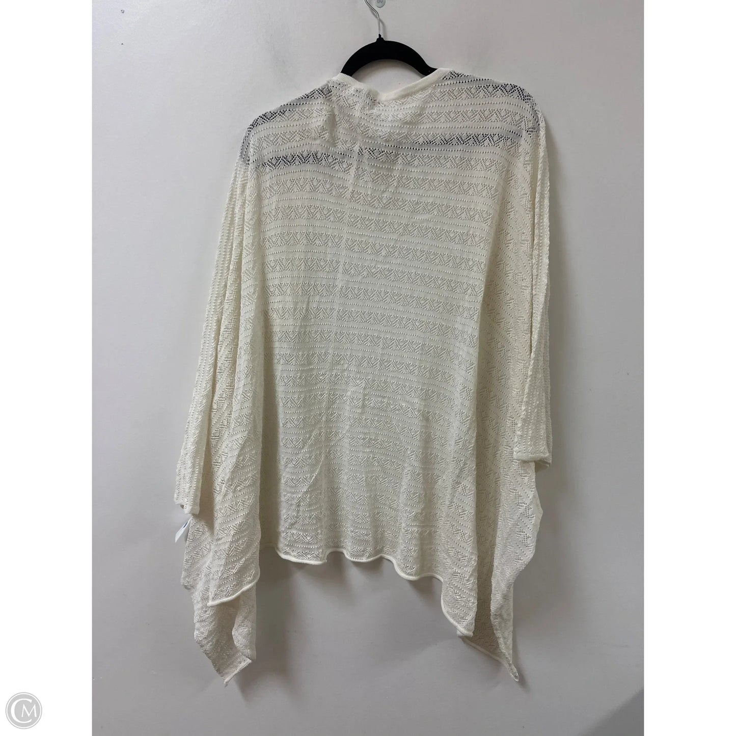 Cardigan By Current Air In Cream, Size: S