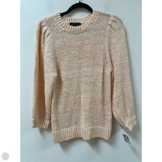 Sweater By Ann Taylor In Peach, Size: M