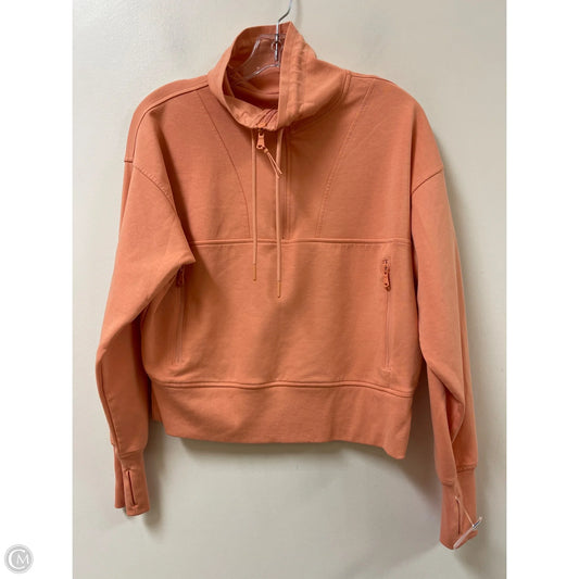 Athletic Sweatshirt Collar By Old Navy In Coral, Size: M