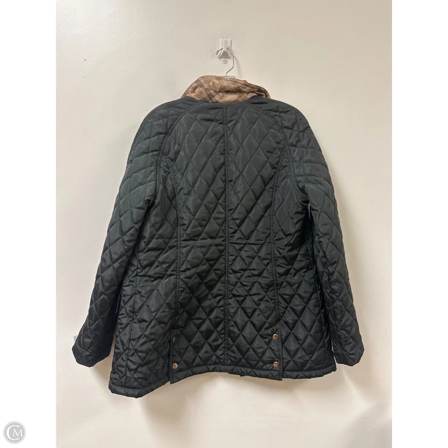 Jacket Puffer & Quilted By Ci Sono In Black, Size: L